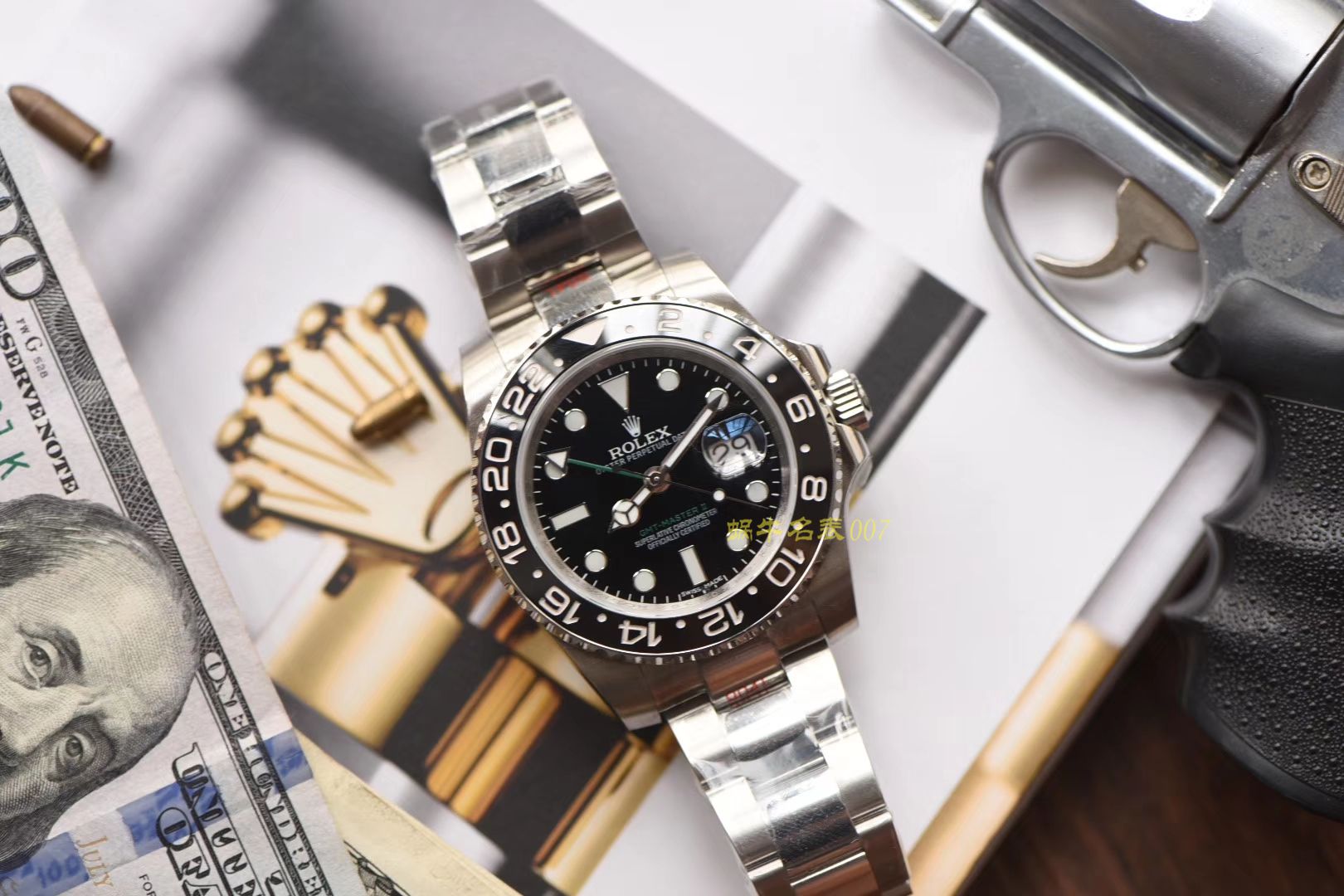 劳力士格林尼治型II系列116710LN-78200腕表(绿针)  DJ   / R291