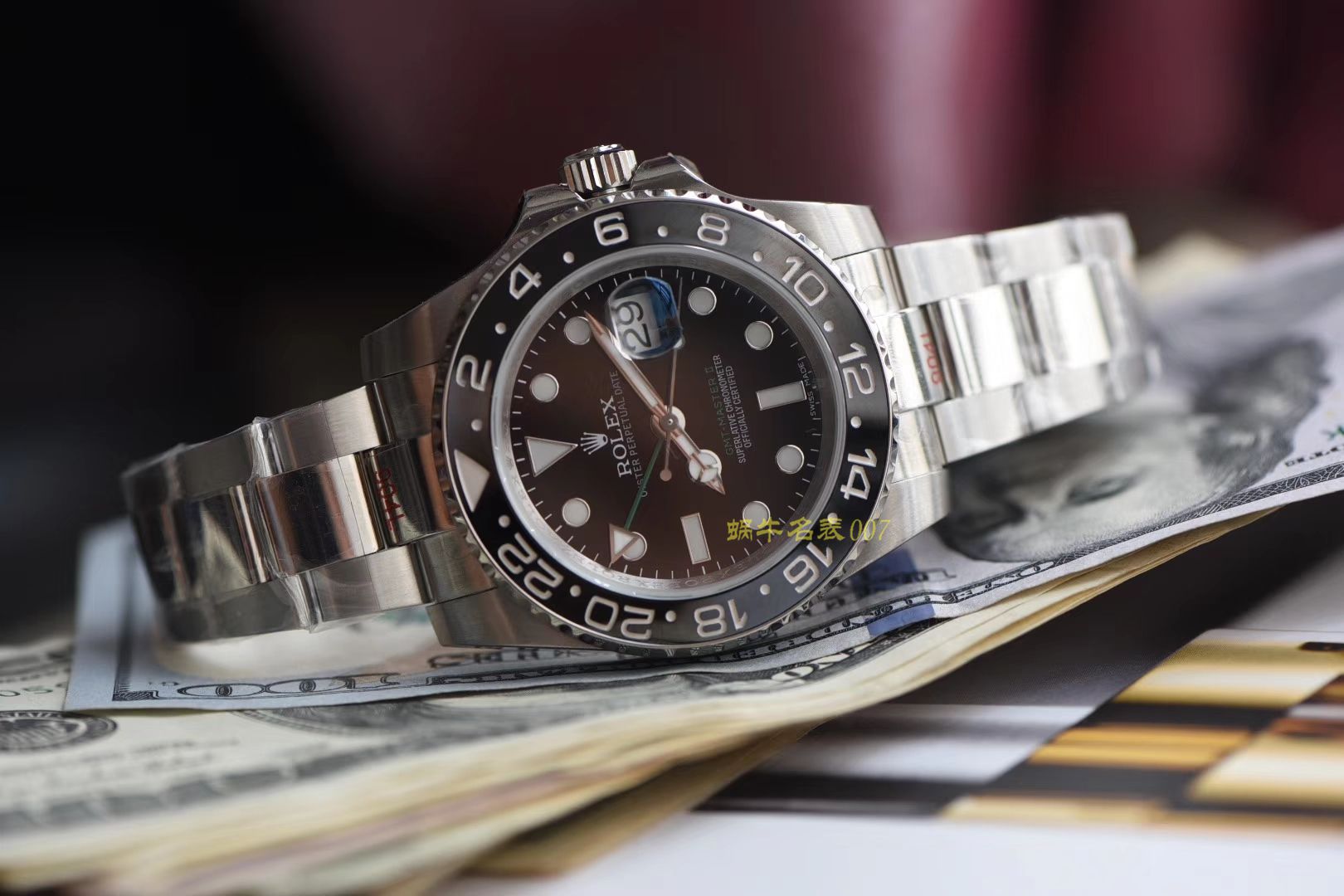 劳力士格林尼治型II系列116710LN-78200腕表(绿针)  DJ   / R291