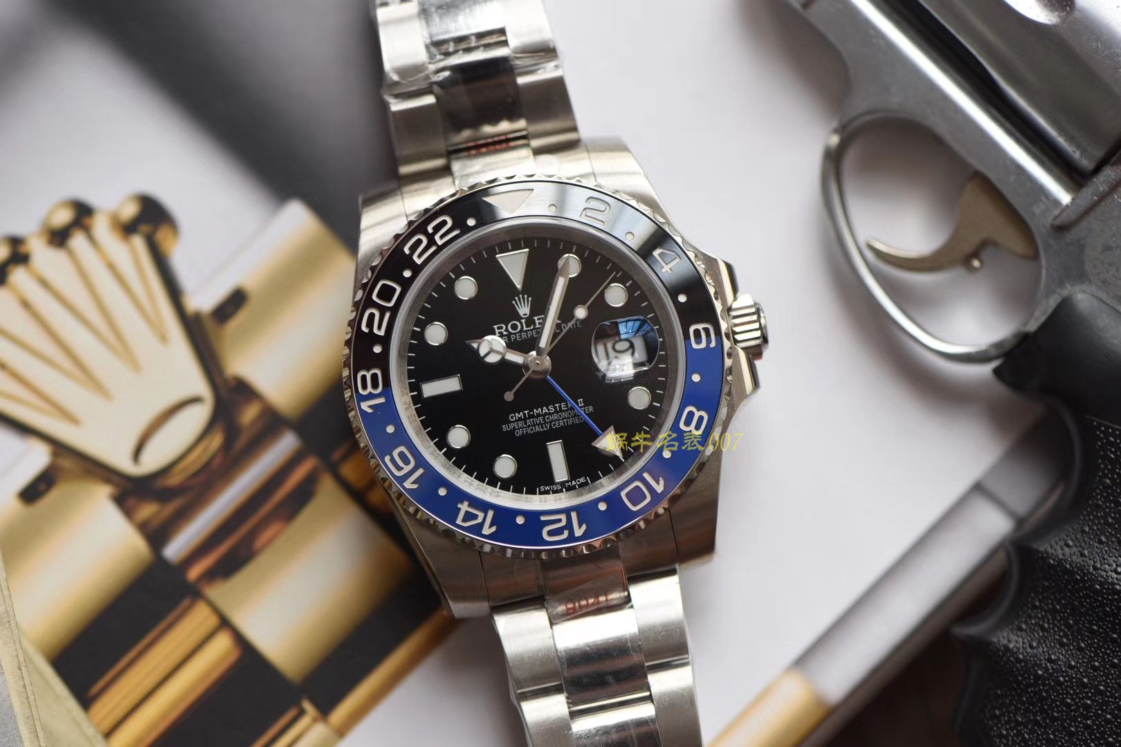 劳力士格林尼治型II系列m126710blnr-0002(五珠链)，116710BLNR-78200可乐圈腕表（DJ  ） / R290