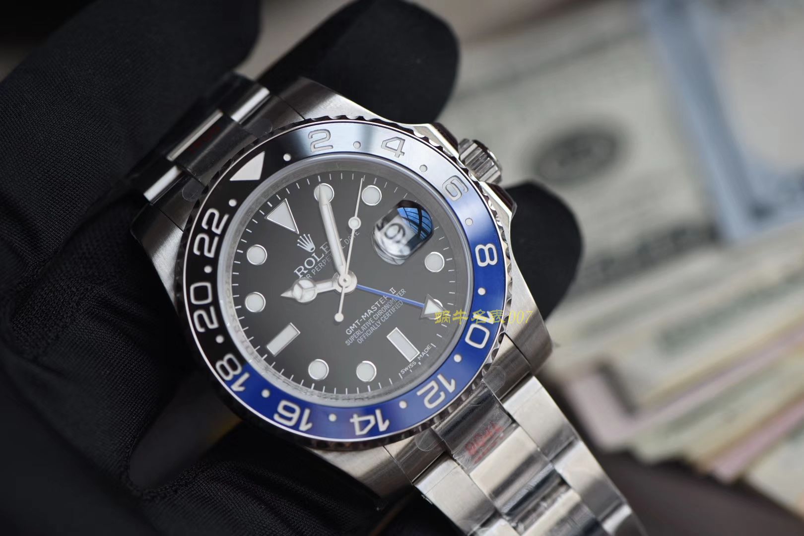 劳力士格林尼治型II系列m126710blnr-0002(五珠链)，116710BLNR-78200可乐圈腕表（DJ  ） / R290