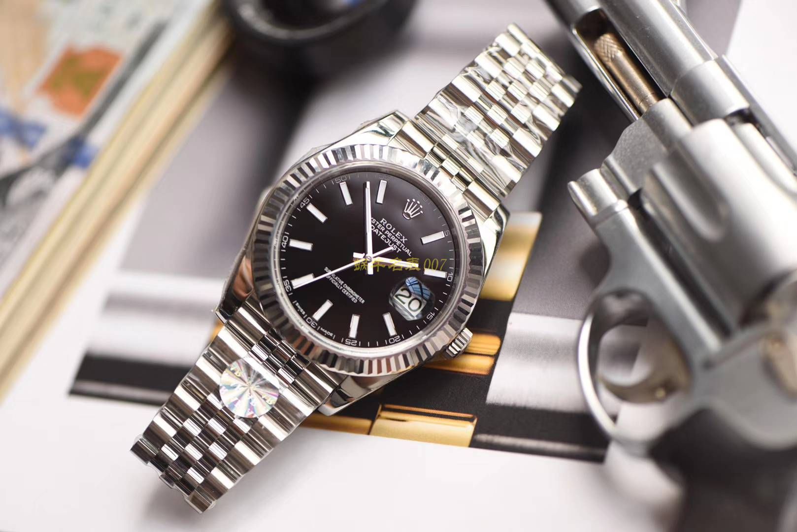   AR高劳力士日志型系列116334-黑盘腕表 / R257