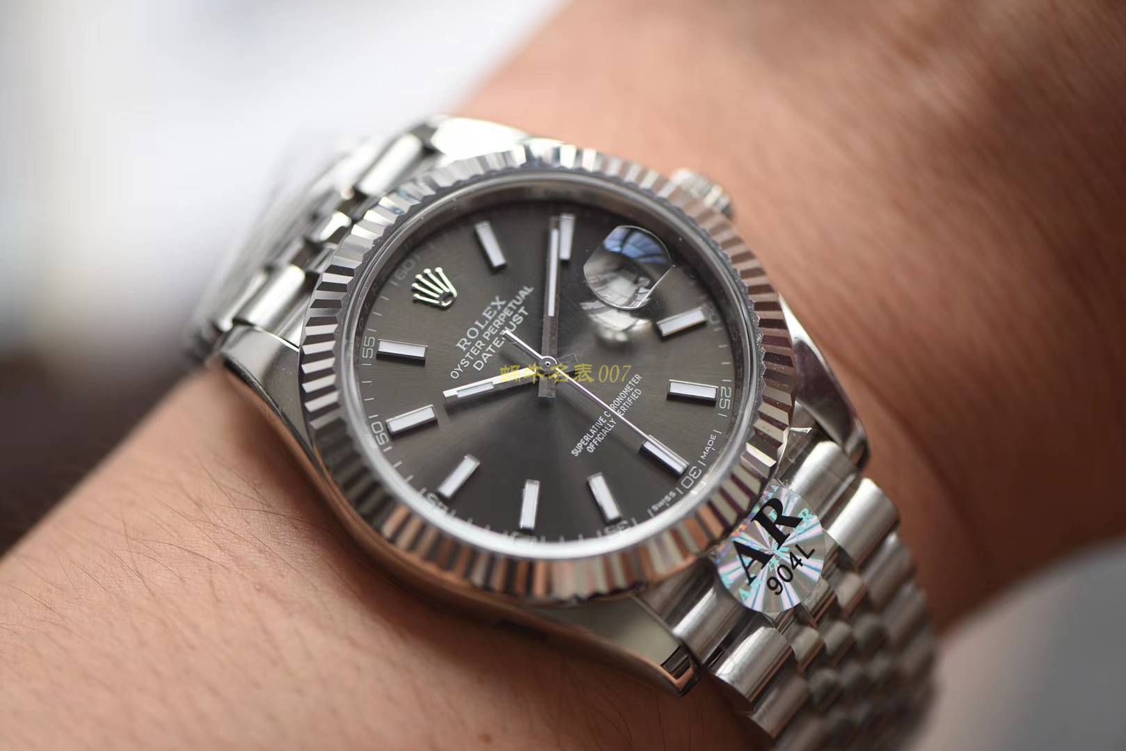   AR克隆手表  劳力士日志型DATEJUST系列126334腕表904钢 / R253