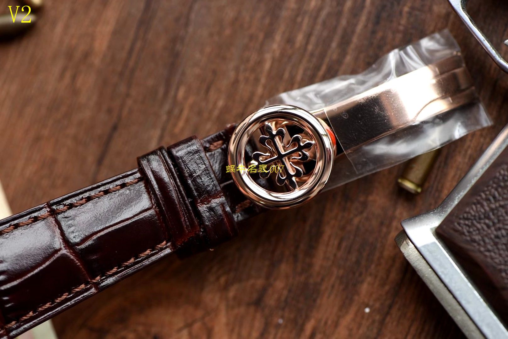   台湾厂百达翡丽复杂功能计时系列5396R-012月相腕表 / BD208