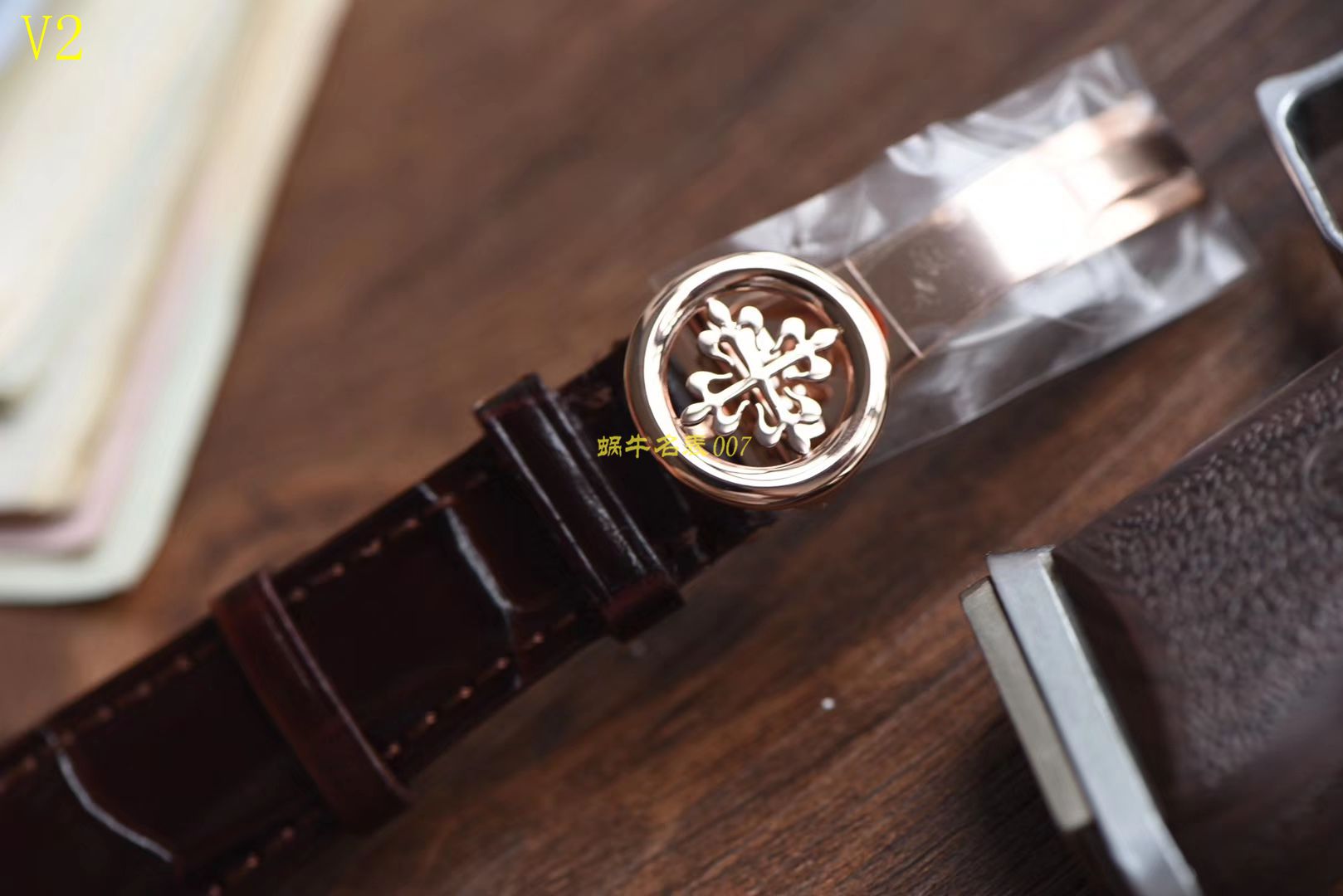   台湾厂百达翡丽复杂功能计时系列5396G 玫瑰金男表 / BD205