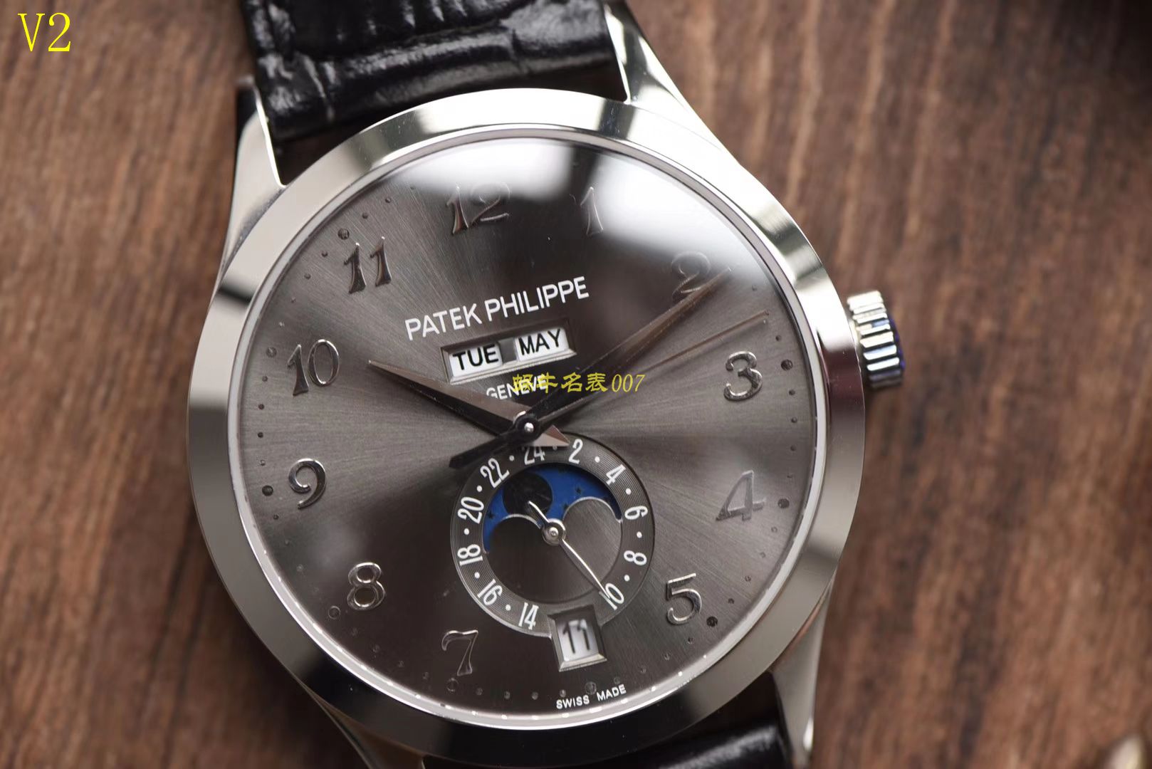   台湾厂高百达翡丽复杂功能计时系列5396G-014腕表 / BD175