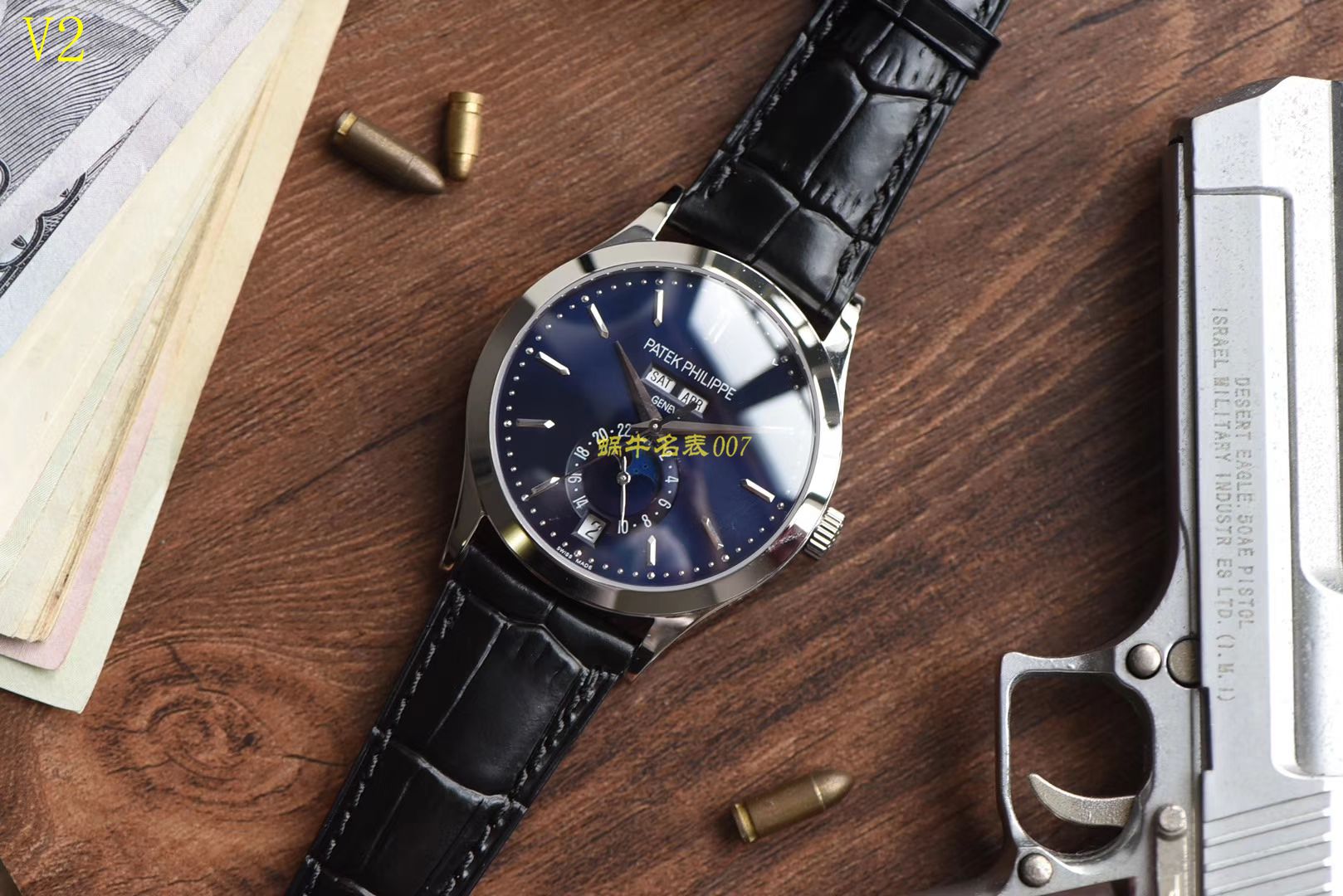   台湾厂百达翡丽复杂功能计时系列5396G-014男表 / BD173