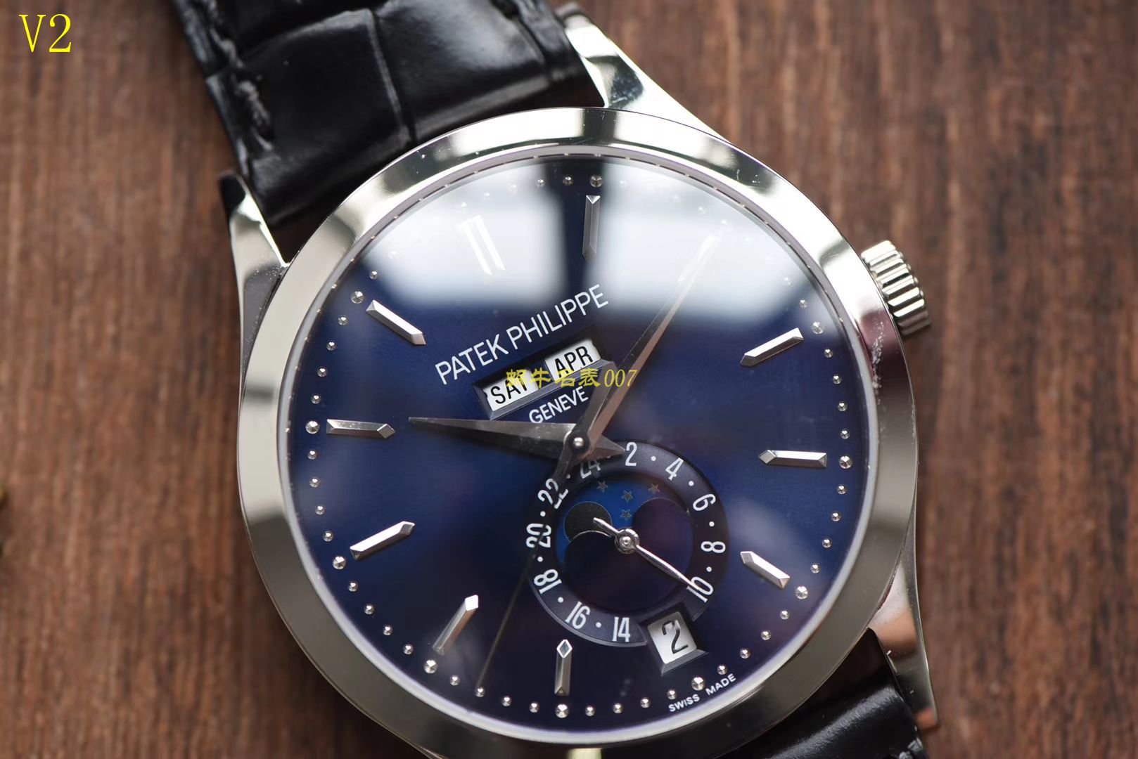   台湾厂百达翡丽复杂功能计时系列5396G-014男表 / BD173