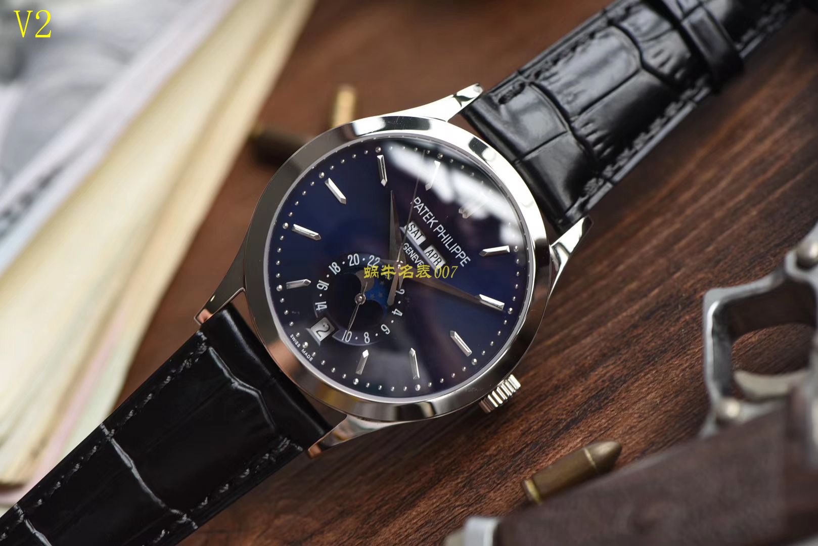   台湾厂百达翡丽复杂功能计时系列5396G-014男表 / BD173