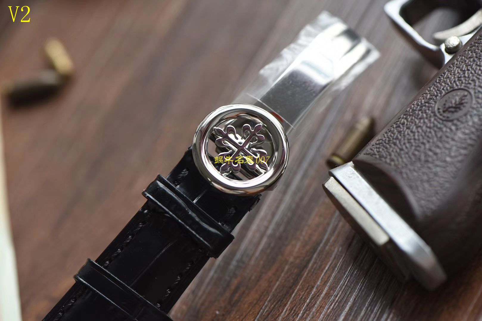   台湾厂精  百达翡丽复杂功能计时系列5396G 白金男表 / BD168