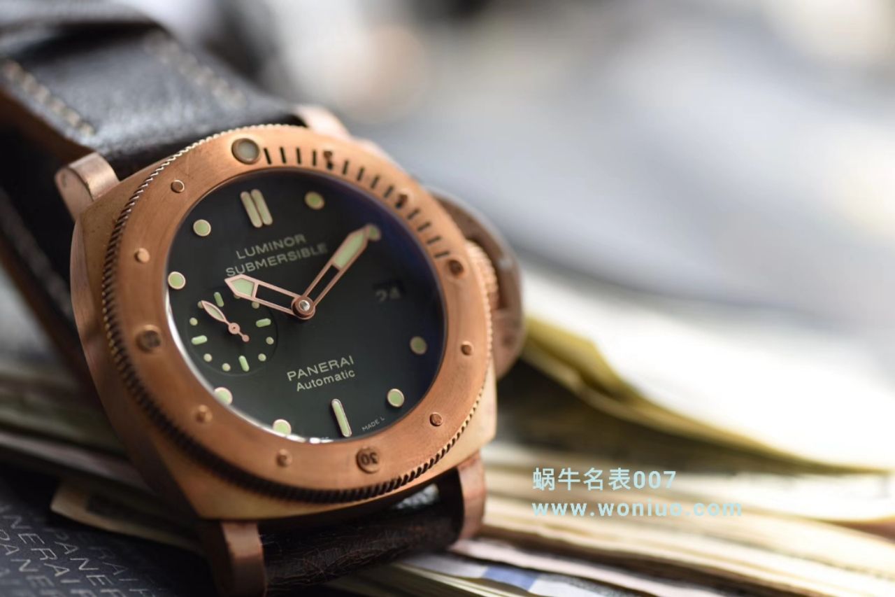 沛纳海特别版腕表系列PAM 00382腕表  VS  VS沛纳海 Pam382 升级V2版本青铜战士史泰龙电影同款 / VS00382