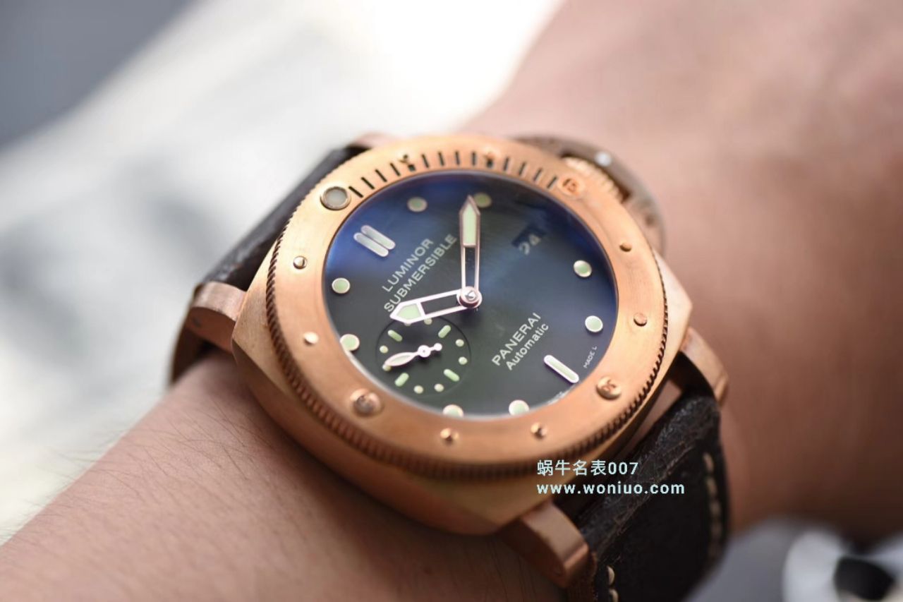 沛纳海特别版腕表系列PAM 00382腕表  VS  VS沛纳海 Pam382 升级V2版本青铜战士史泰龙电影同款 / VS00382