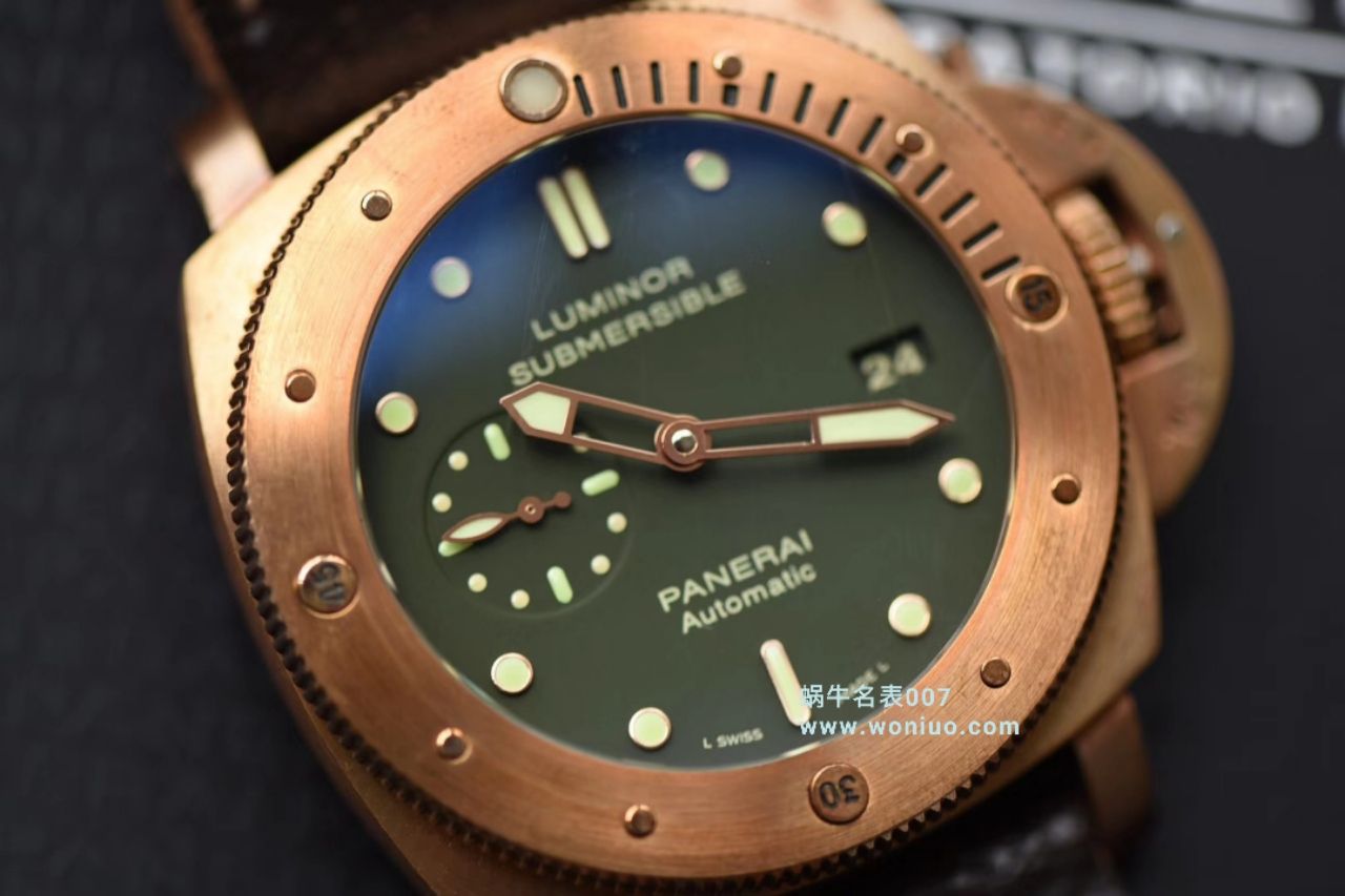 沛纳海特别版腕表系列PAM 00382腕表  VS  VS沛纳海 Pam382 升级V2版本青铜战士史泰龙电影同款 / VS00382