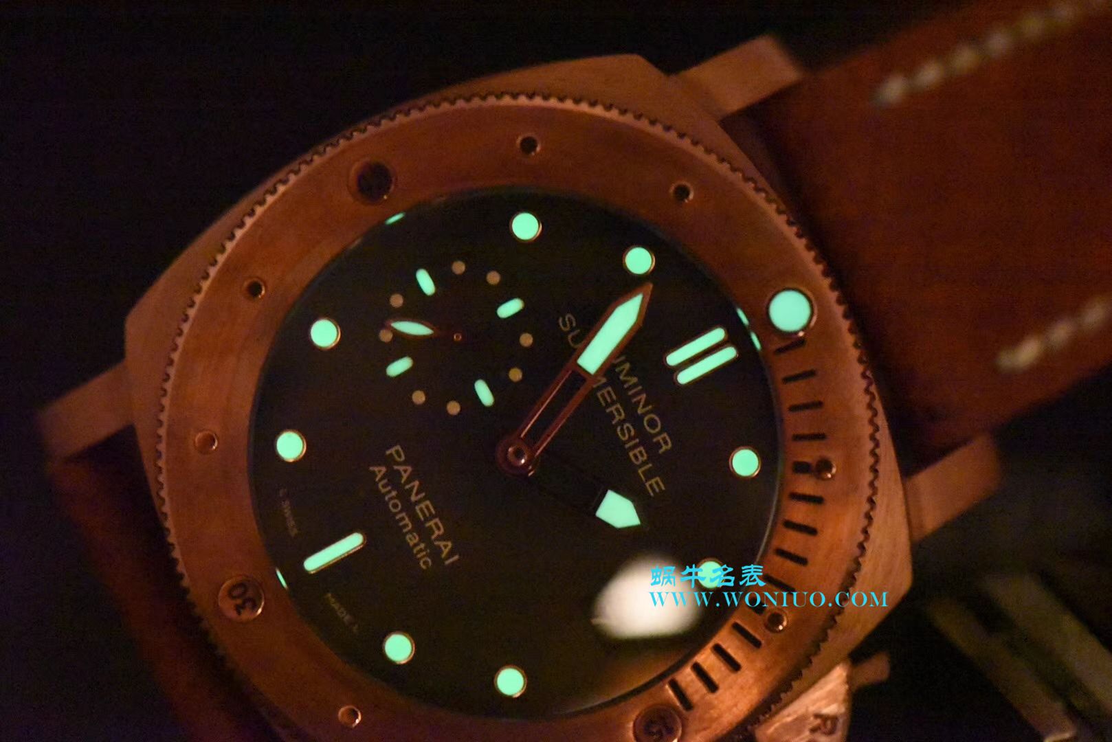 沛纳海特别版腕表系列PAM 00382腕表  VS  VS沛纳海 Pam382 升级V2版本青铜战士史泰龙电影同款 / VS00382