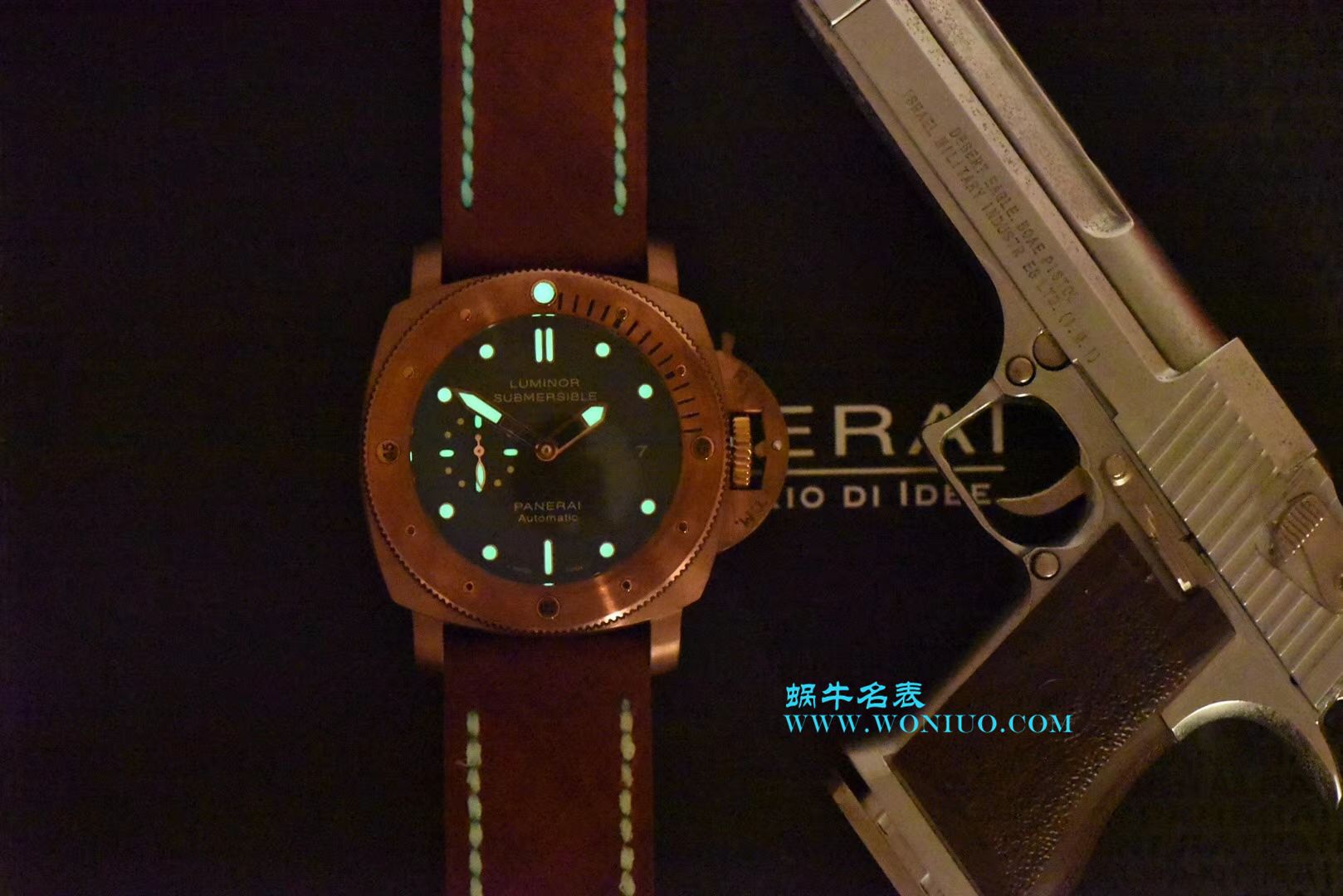 沛纳海特别版腕表系列PAM 00382腕表  VS  VS沛纳海 Pam382 升级V2版本青铜战士史泰龙电影同款 / VS00382