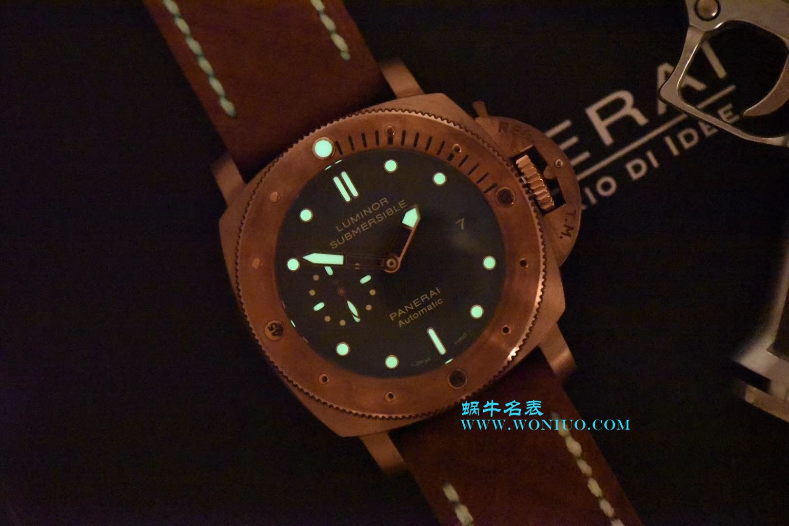 沛纳海特别版腕表系列PAM 00382腕表  VS  VS沛纳海 Pam382 升级V2版本青铜战士史泰龙电影同款 / VS00382