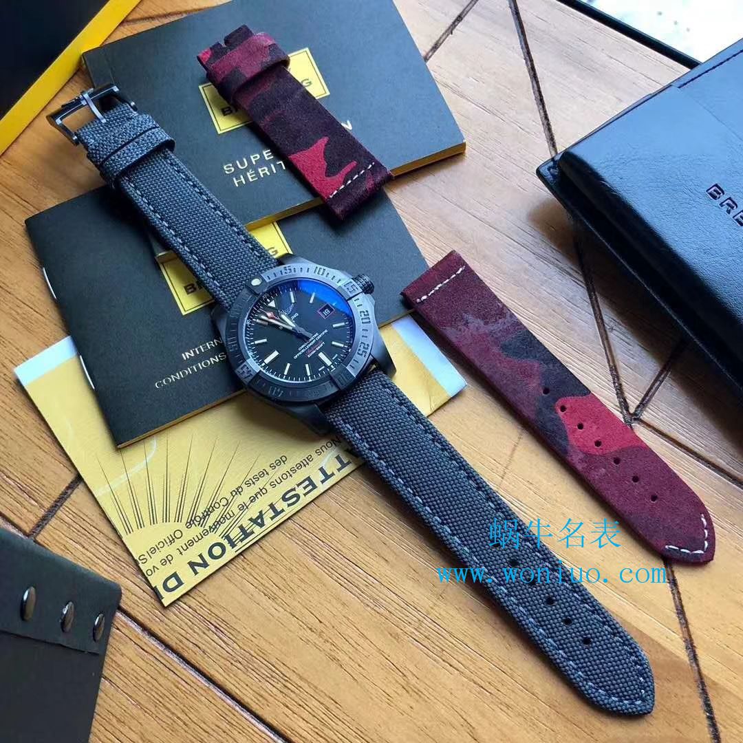 视频评测专柜原单百年灵复仇者黑鸟  百年灵机械计时系列V1731110/BD74/109W/M20BASA.1腕表 / BL093