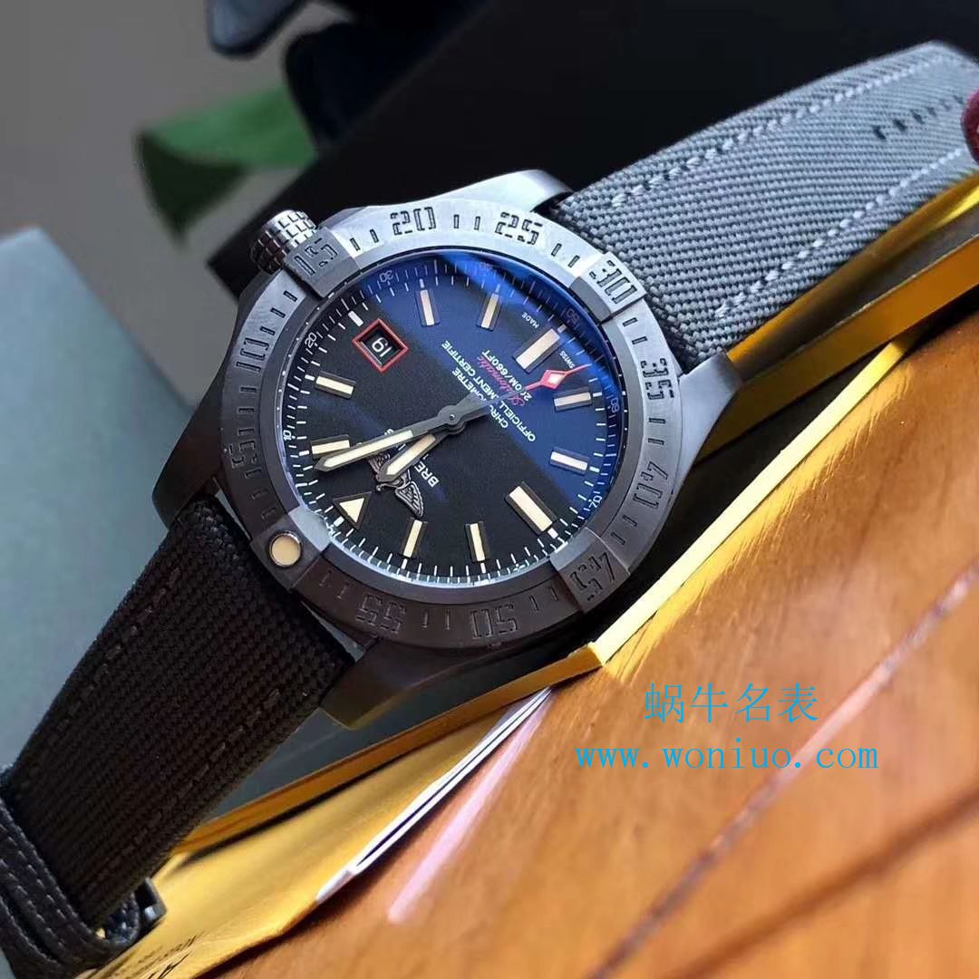 视频评测专柜原单百年灵复仇者黑鸟  百年灵机械计时系列V1731110/BD74/109W/M20BASA.1腕表 / BL093