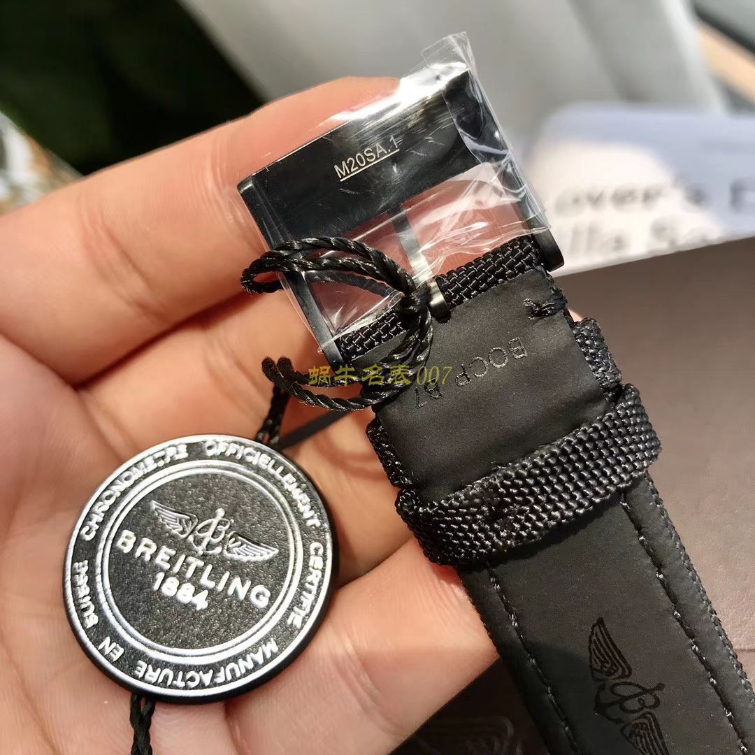 视频评测专柜原单百年灵复仇者黑鸟  百年灵机械计时系列V1731110/BD74/109W/M20BASA.1腕表 / BL093