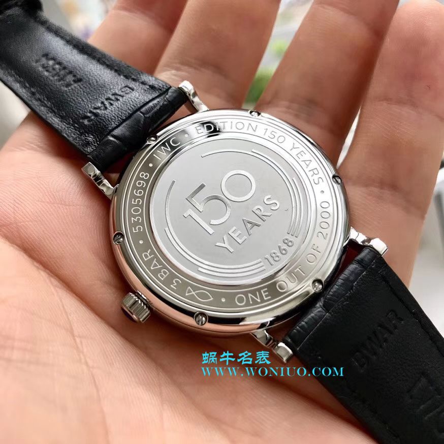 IWC万国表150周年纪念系列IW356518腕表  渠道原道  渠道出口订单！原封！缺个经销商印章就是正品！ / WG197
