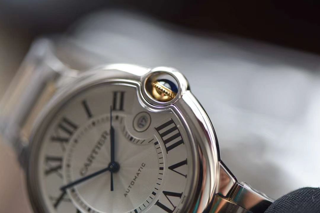 卡地亚蓝气球系列W2BB0022腕表  V9厂V9厂18K包金蓝气球间金款 / K207