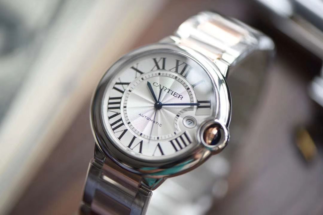 卡地亚蓝气球系列W2BB0022腕表  V9厂V9厂18K包金蓝气球间金款 / K207