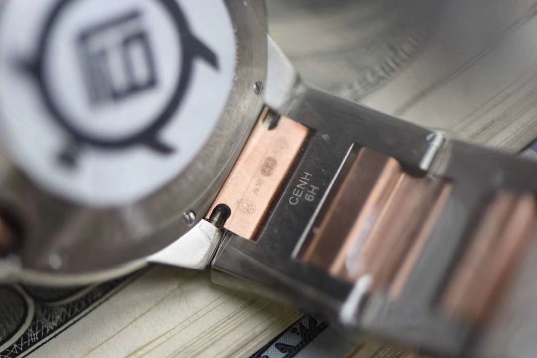 卡地亚蓝气球系列W2BB0004腕表  V9厂V9厂18K包金蓝气球间金款男款42毫米 / K208