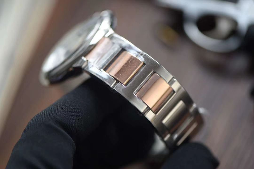 卡地亚蓝气球系列W2BB0004腕表  V9厂V9厂18K包金蓝气球间金款男款42毫米 / K208