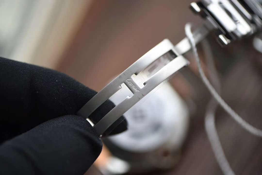 卡地亚蓝气球系列W2BB0003腕表36毫米玫瑰金女装  V9厂18K包金卡地亚蓝气球间金款   / K206