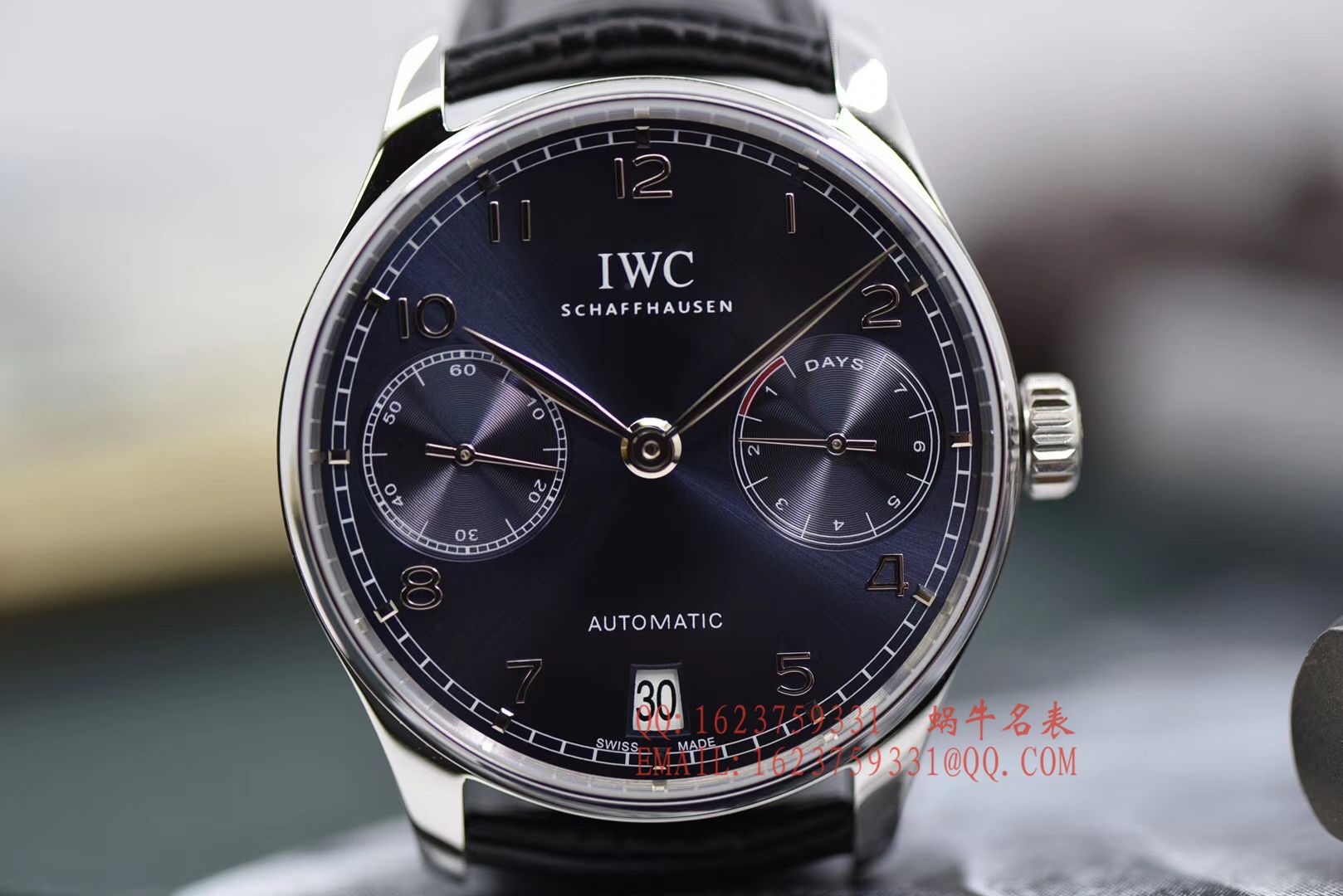 视频评测IWC万国表葡萄牙系列IW500710腕表  ZF高万国葡七手表  万国葡七V5最高版本新品 / WG316KL