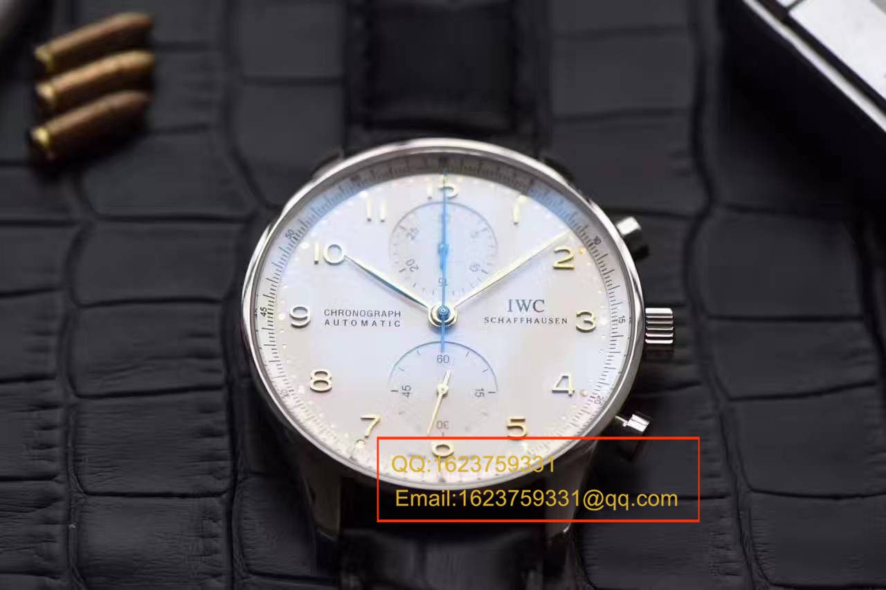 视频评测IWC万国表葡萄牙系列IW371446腕表(万国葡计蓝针)  YL厂V7版本   / WG275MM