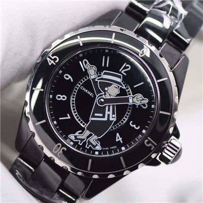 视频评测KOR出品香奈儿 J12 Coco小姐 限定版MADEMOISELLE女士腕表