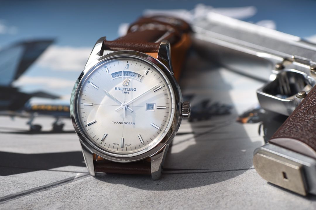 视频评测百年灵越洋系列A4531012|G751|437X|A20BA.1腕表  七星推荐‼️ V7出品 百年灵Transocean Day & Date   / BL096