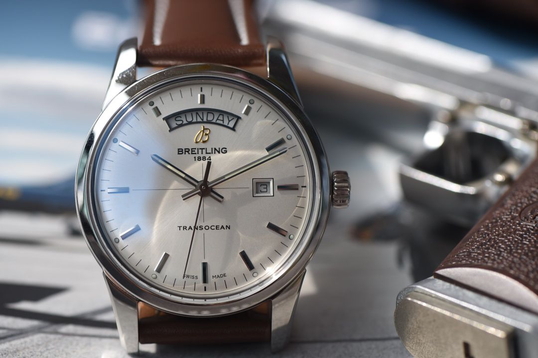 视频评测百年灵越洋系列A4531012|G751|437X|A20BA.1腕表  七星推荐‼️ V7出品 百年灵Transocean Day & Date   / BL096