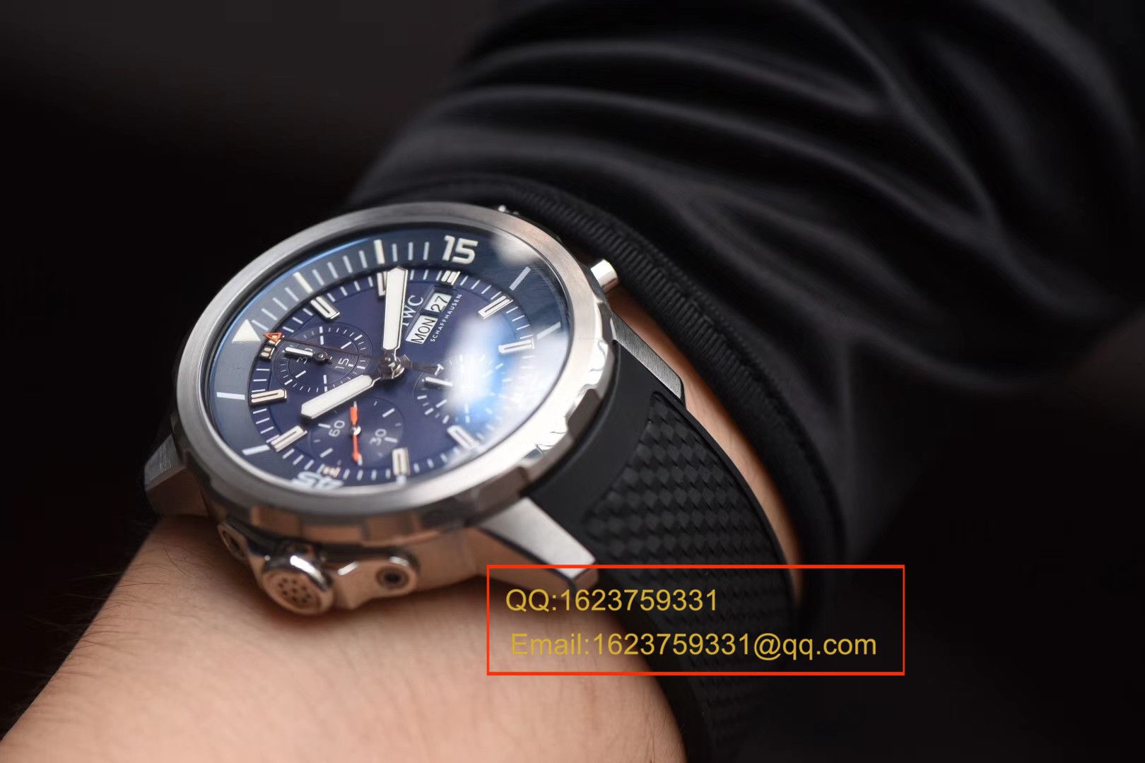 视频评测IWC万国表海洋时计系列IW376805腕表个  万国海洋计时系列 雅克-伊夫 库斯托探险之旅特别版   / WGBD307MM