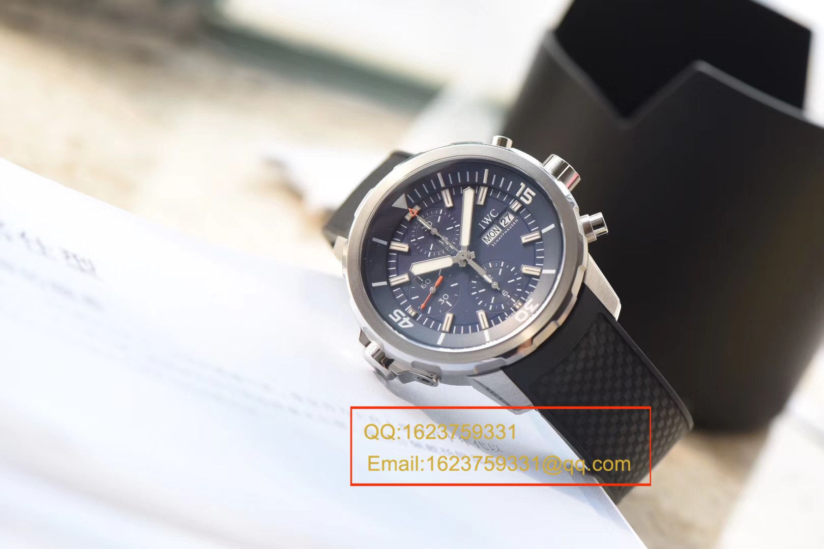 视频评测IWC万国表海洋时计系列IW376805腕表个  万国海洋计时系列 雅克-伊夫 库斯托探险之旅特别版   / WGBD307MM