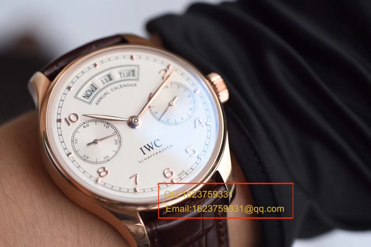 视频评测IWC万国表葡萄牙系列IW503501腕表YL厂万国年历手表  年度万国巨献！到货市面最高版本   / WG305MM