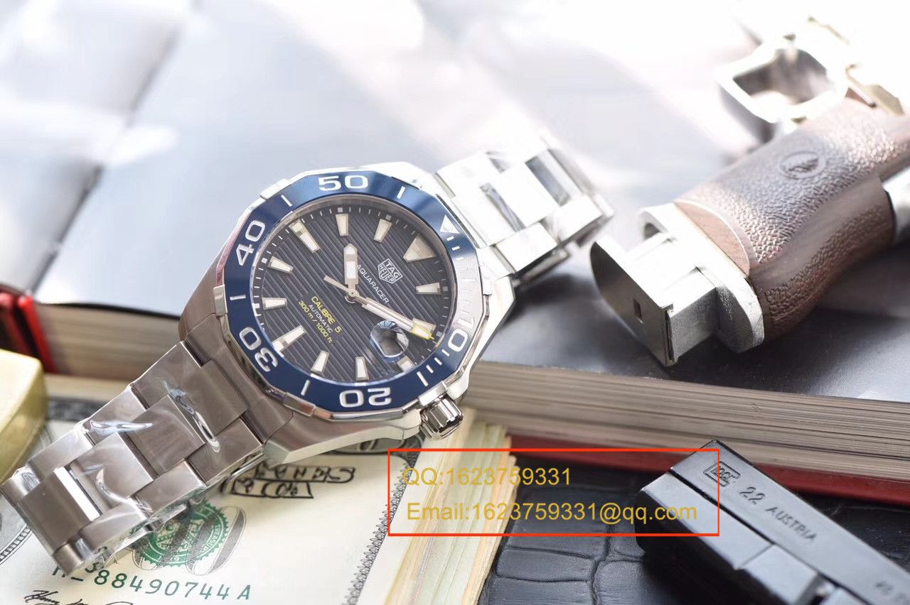 视频评测原单牛货  泰格豪雅竞潜系列WAY201B.BA0927腕表，WAY201A.BA0927双面 / TG053MM