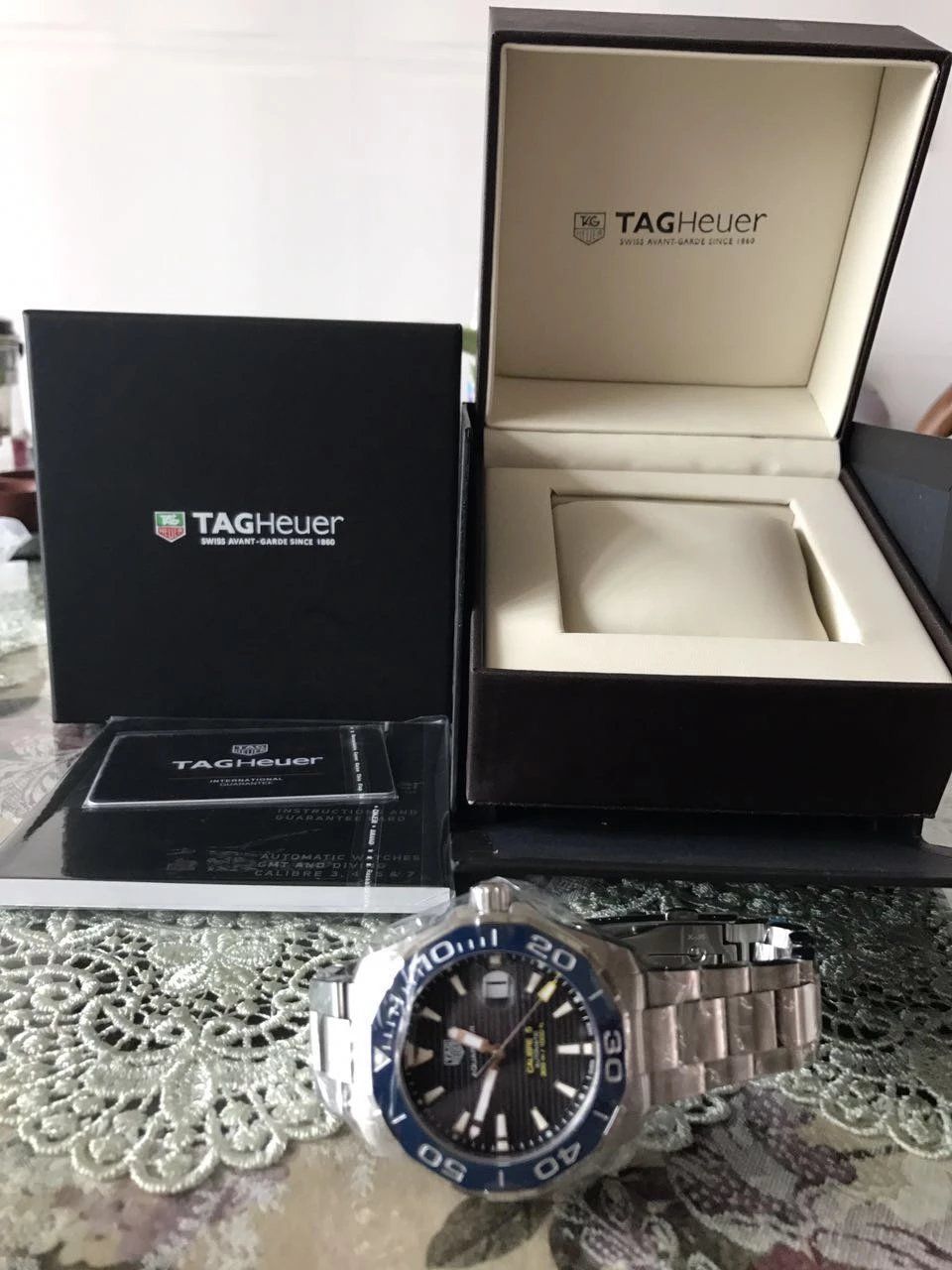 视频评测原单牛货  泰格豪雅竞潜系列WAY201B.BA0927腕表，WAY201A.BA0927双面 / TG053MM