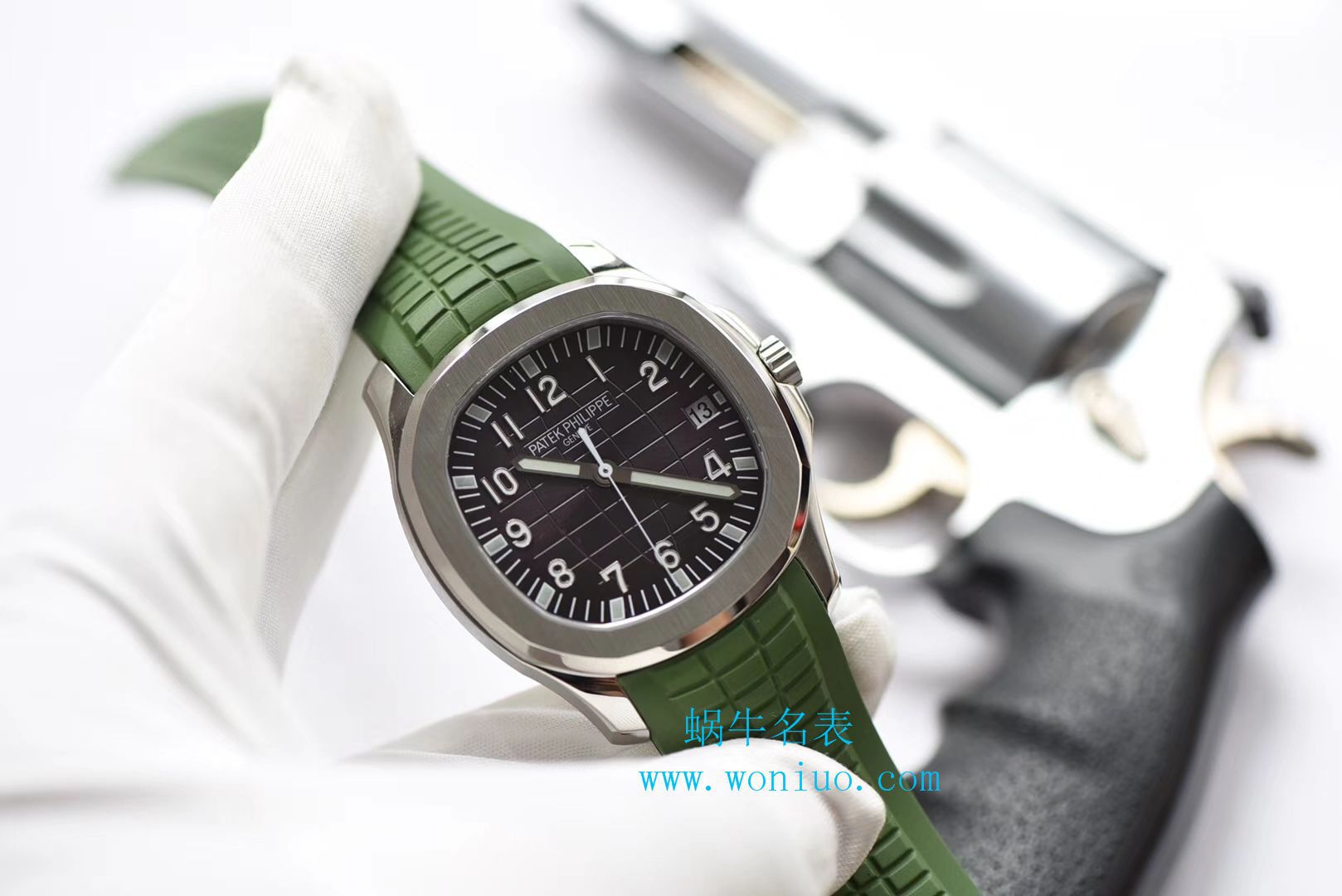 视频评测百达翡丽AQUANAUT系列5167R-001腕表  届最薄的5167手雷款 PF震撼出品 百达翡丽“手雷”   / BD158MA