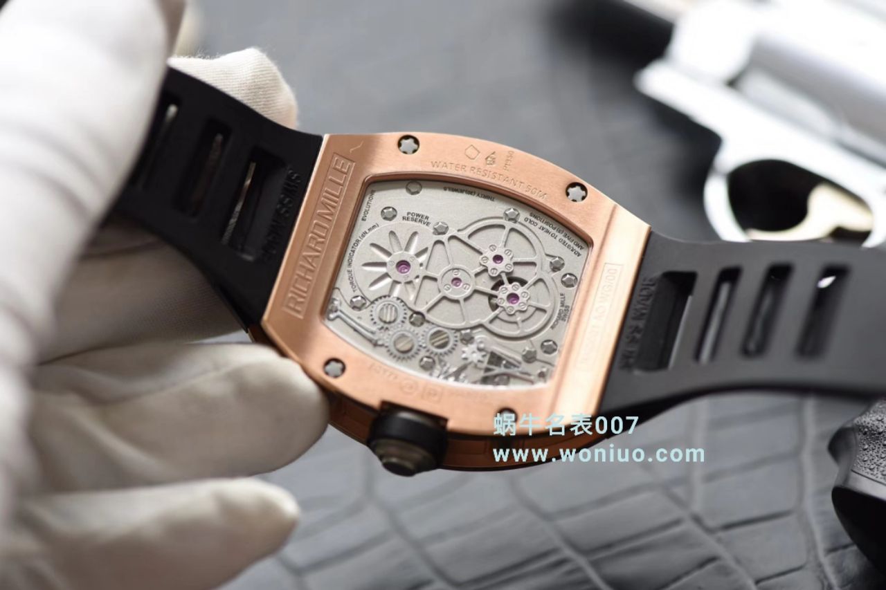 RICHARD MILLE（理查德米勒）视频评测里查德米尔男士系列RM 001腕表JB厂理查德·米勒RM001真陀飞轮 / RM 001MM