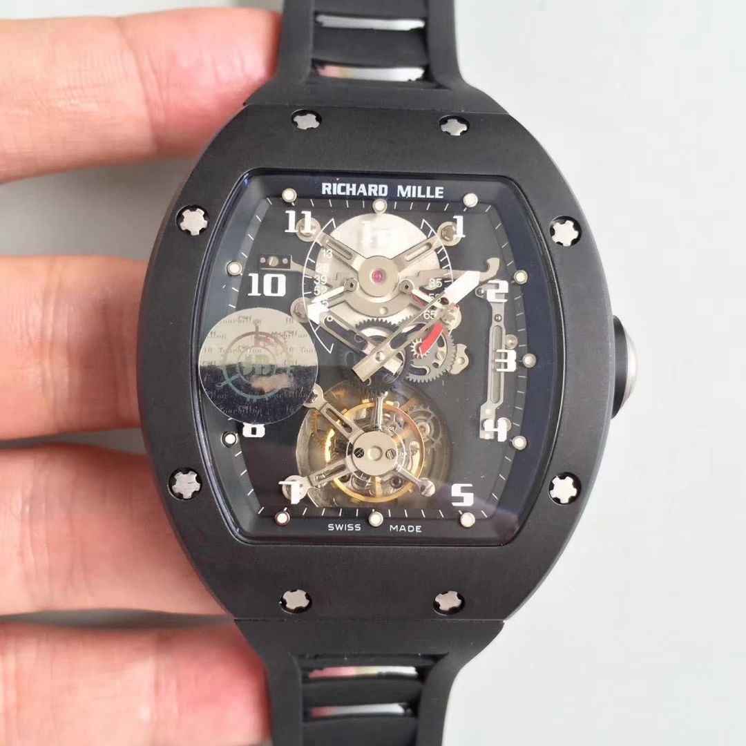 RICHARD MILLE（理查德米勒）视频评测里查德米尔男士系列RM 001腕表JB厂理查德·米勒RM001真陀飞轮 / RM 001MM