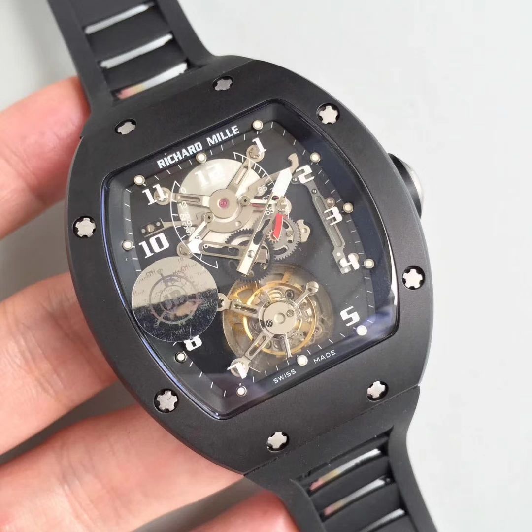 RICHARD MILLE（理查德米勒）视频评测里查德米尔男士系列RM 001腕表JB厂理查德·米勒RM001真陀飞轮 / RM 001MM