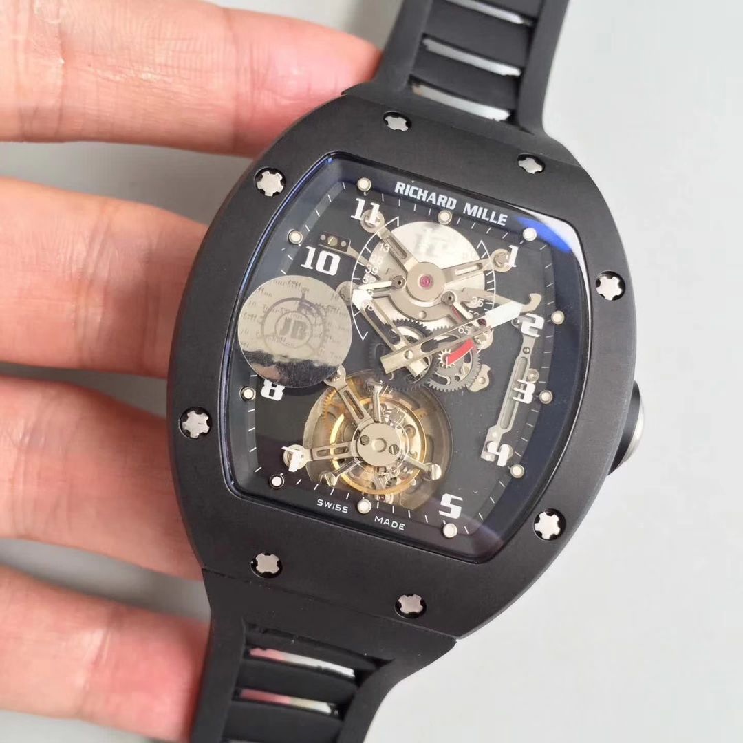 RICHARD MILLE（理查德米勒）视频评测里查德米尔男士系列RM 001腕表JB厂理查德·米勒RM001真陀飞轮 / RM 001MM