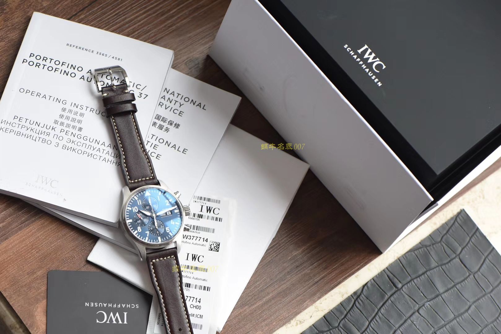 视频评测、稀缺原单❗最新大全套，万国小王子  IWC万国表飞行员系列IW377714腕表(小王子) / WG350