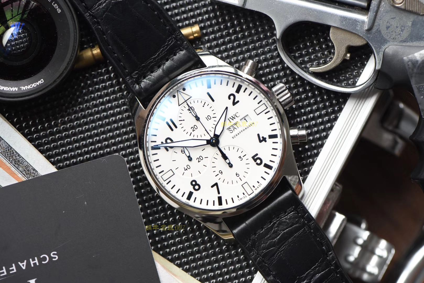 视频评测，稀缺原单  IWC万国表周年纪念系列IW377725腕表（白面150周年纪念版） / WG352