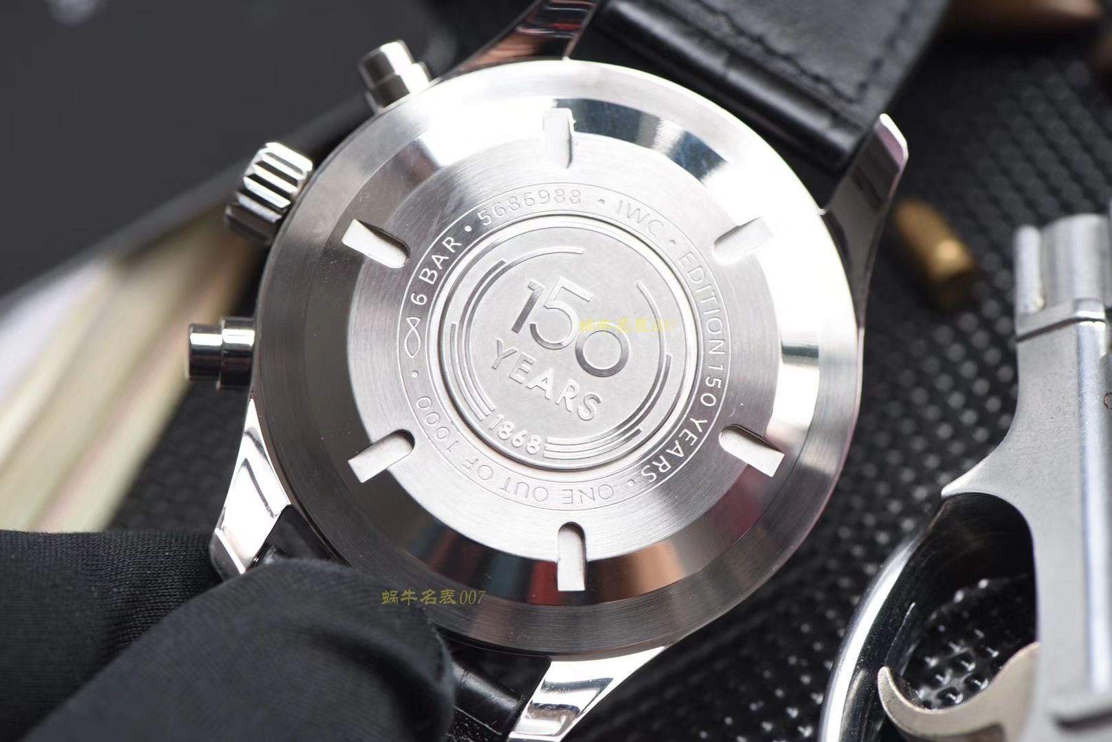 视频评测，稀缺原单  IWC万国表周年纪念系列IW377725腕表（白面150周年纪念版） / WG352