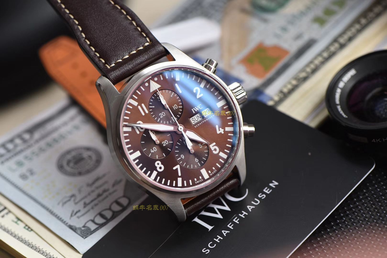 视频评测、稀缺原单❗最新大全、安东尼特别版  IWC万国表飞行员系列IW377713腕表 / WG351