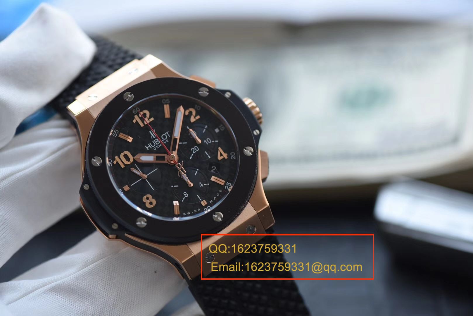 视频评测Hublot宇舶系列301.PB.131.RX腕表  V6出品最高版本宇舶金壳陶瓷圈   / YB023MM