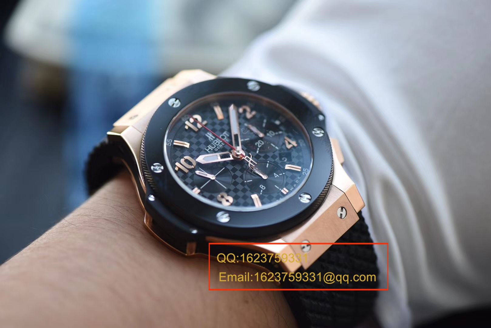 视频评测Hublot宇舶系列301.PB.131.RX腕表  V6出品最高版本宇舶金壳陶瓷圈   / YB023MM