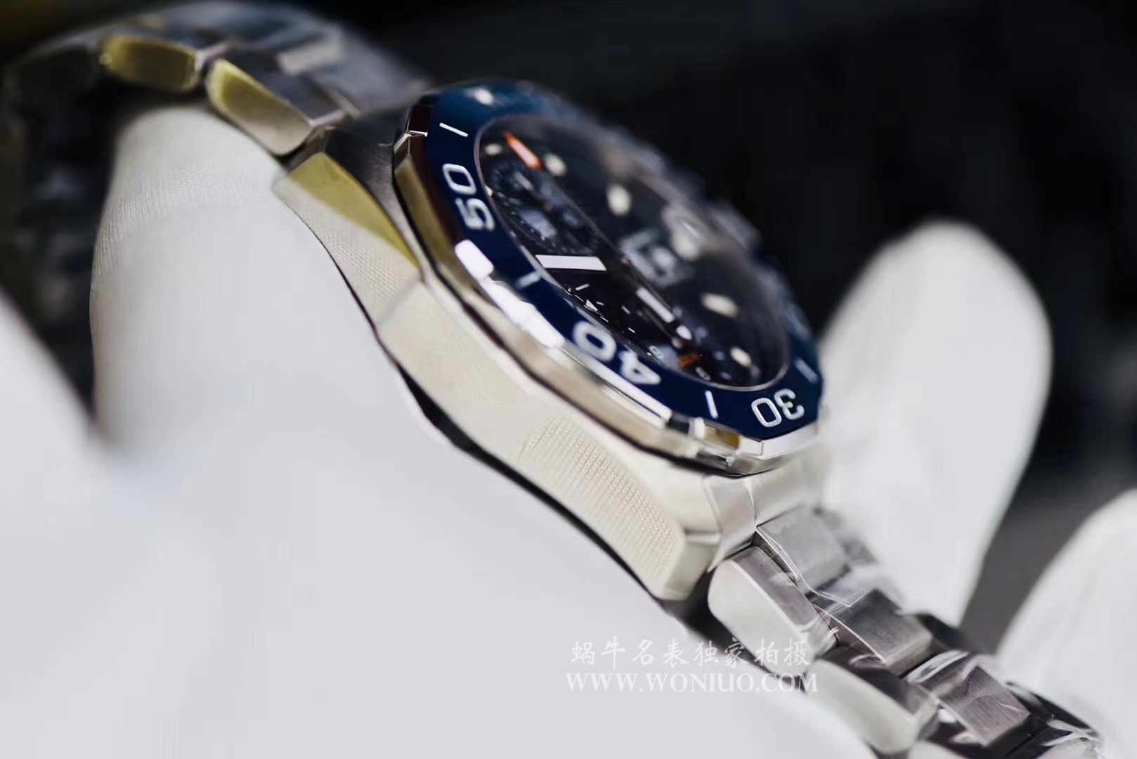 视频评测泰格豪雅竞潜系列原单计时机械表泰格豪雅竞潜系列CAY211B.BA0927，CAY211A.BA0927腕表 / TG034MM